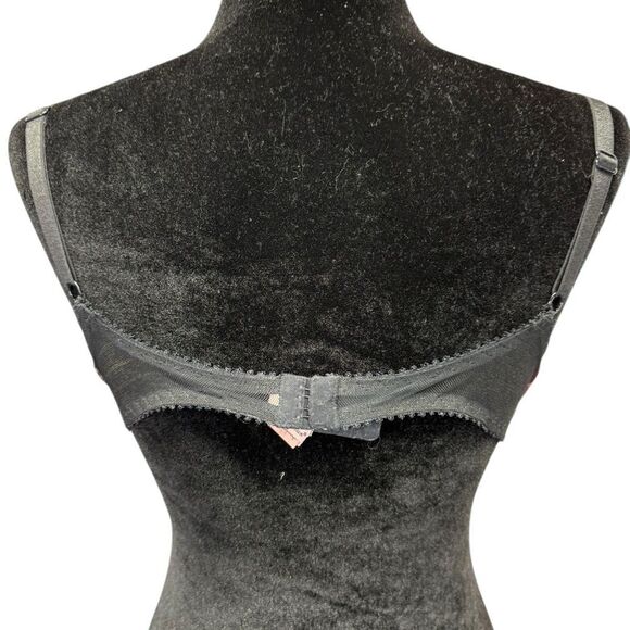 Agent Provocateur Black Pink Lace Bra 36C Knickers Forever Elegant - Picture 7 of 11